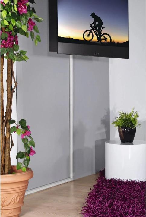 Produktbild Hama Alu-Kabelkanal, eckig, 110 x 5 x 2,6 cm, Weiss (Kabelkanal, 110 cm)