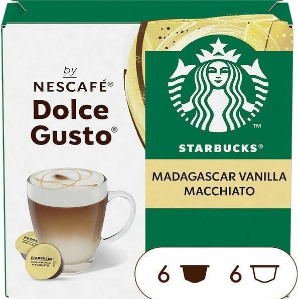 Produktbild Starbucks Vanilla Macchiato by Nescafé Dolce Gusto (6 x Port.)
