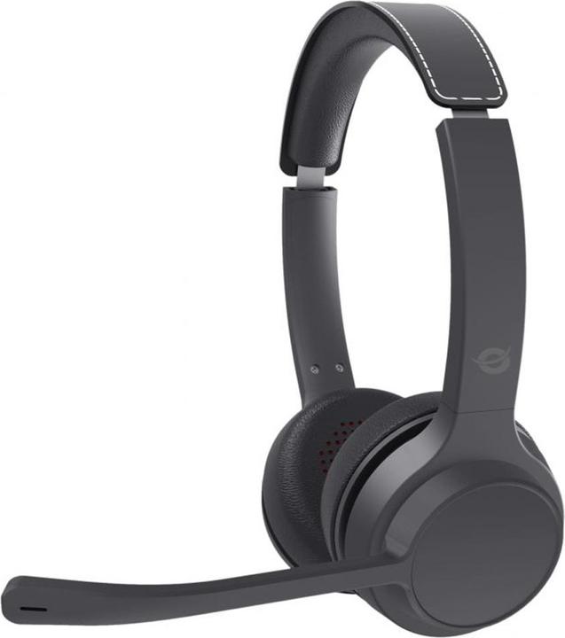 Produktbild Conceptronic Headset Wireless Bluetooth mit Ladestation sw (Kabellos, USB-C)