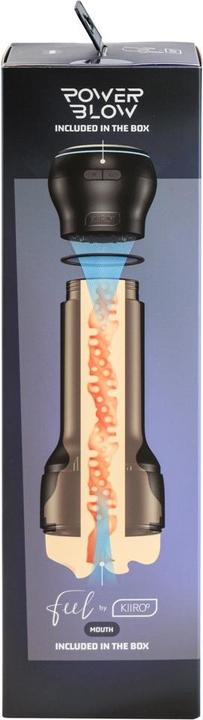 Actual product image Kiiroo Feel Stroker Mouth + PowerBlow Combo