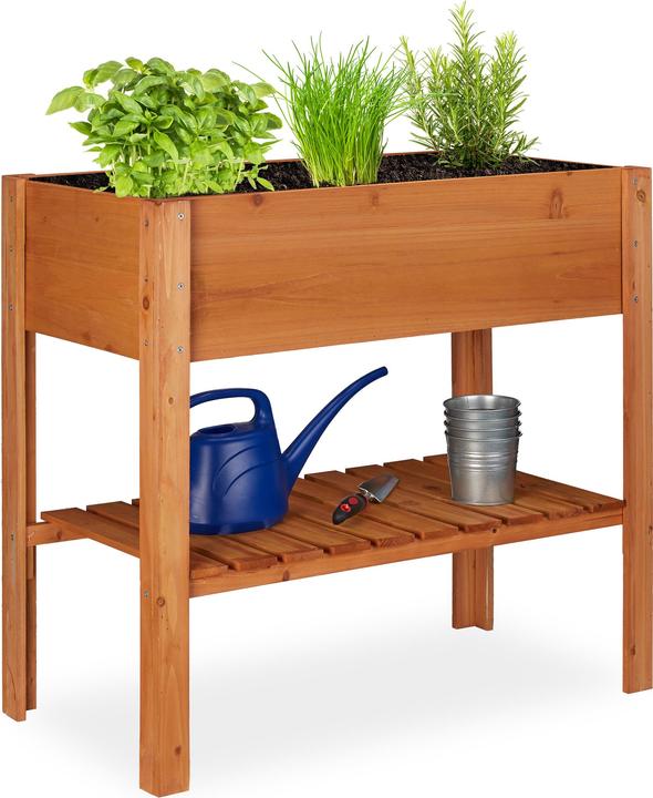 Actual product image Relaxdays raised bed