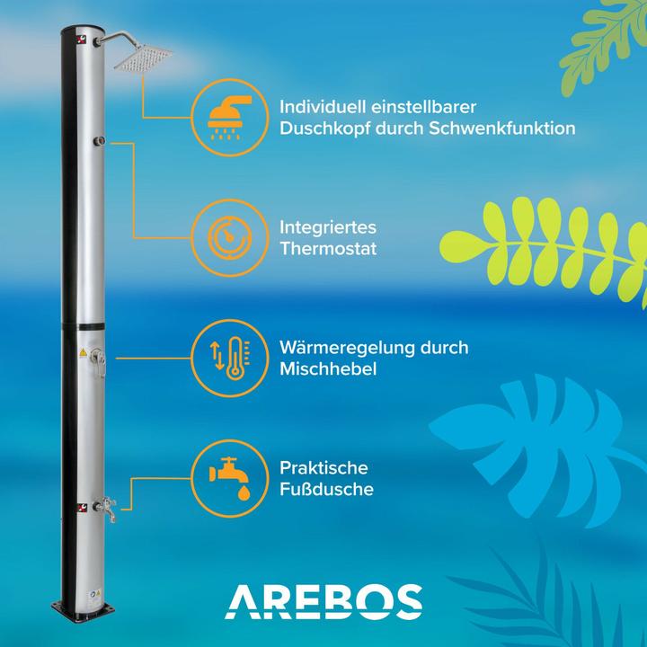 Image du produit Arebos Douche Solaire