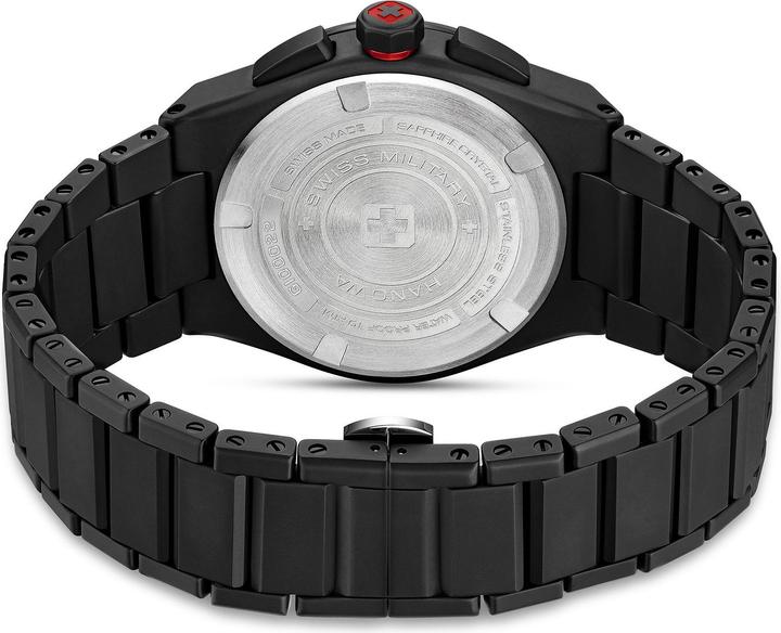 Produktbild Swiss Military Hanowa Herrenuhr (Uhr mit Schmuckstein, 43 mm)