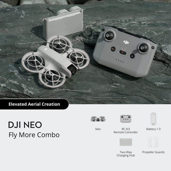 Produktbild DJI Neo Fly More Combo (18 min, 135 g, 12 Mpx)