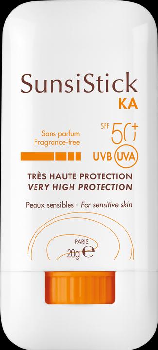 Image du produit Avène SunsiStick KA Soins solaires ORANGE (Crème solaire visage, SPF 50, 20 ml, 150 g)