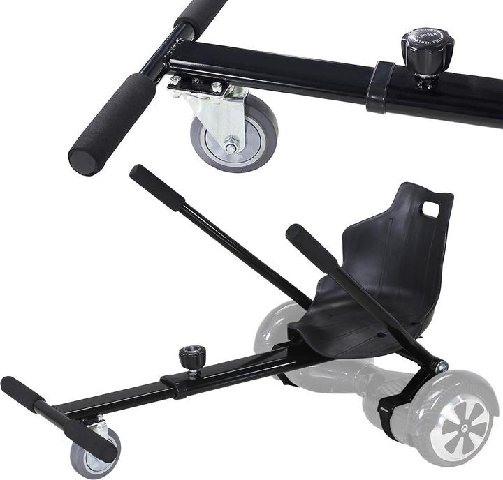 Produktbild Robway Universal Hoverseat Hover Board Sitz E-Balance Speedkart Hoverkart (Schwarz)