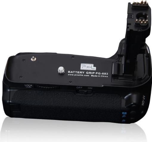 Pixel Poignée de batterie E9 pour Canon EOS 60D (Poignée d'alimentation)