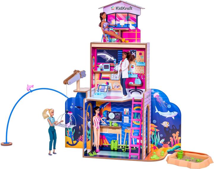 KidKraft Puppenhaus 2-in-1 Beach und Rescue Center