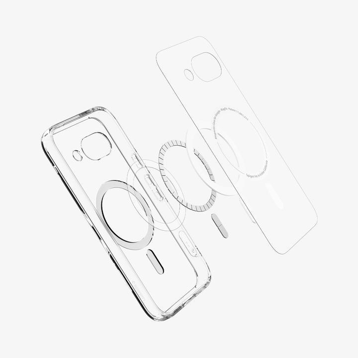 Image du produit Spigen - Ultra Hybrid MagSafe - Google Pixel 9a - Clear / White (Google Pixel 9a)