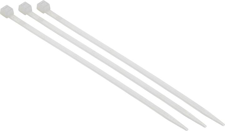 Produktbild EFB Elektronik Kabelbinder 150mm,100er-Beutel, transparent, Breite 3,5mm (Kunststoffkabelbinder, 140 mm, 100 Stk.)