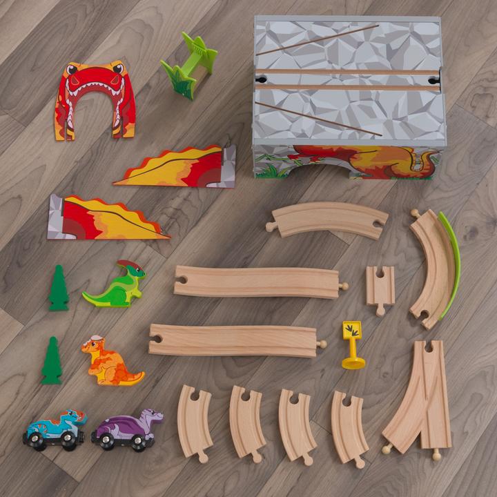 Immagine prodotto KidKraft Adventure Tracks™ Dino-Welt Bebende T-Rex-Höhle