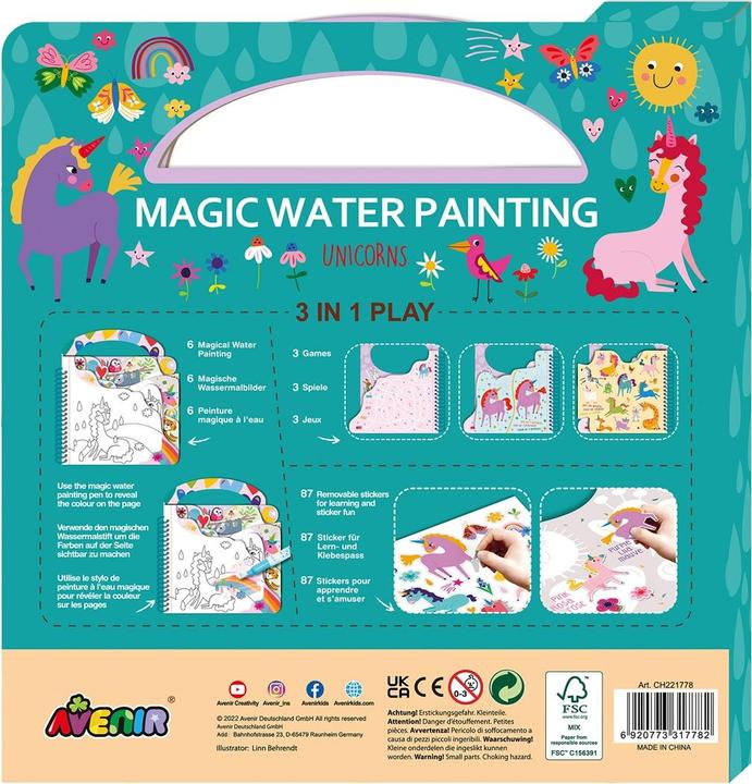 Immagine prodotto Avenir Libro di attività 3in1 Unicorni