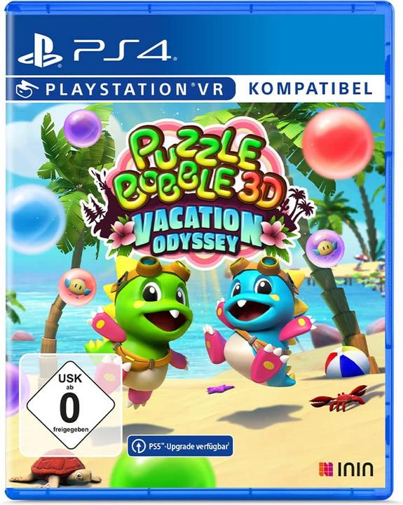 Actual product image ININ Games Puzzle Bobble 3D: Vacation (PS4, PS5, DE)