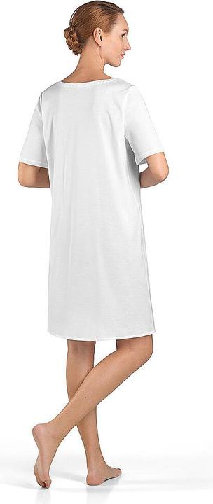 Image du produit Hanro Cotton Deluxe Chemise de nuit manches courtes (M)