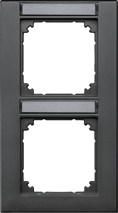 Actual product image Merten Frame 2f.anth inscribable vertical 476214