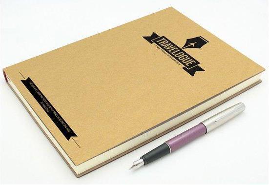 Actual product image Luckies travel diary
