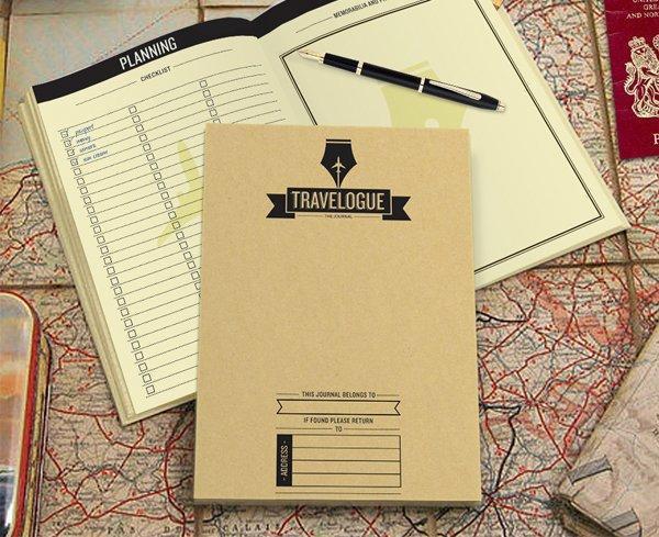 Actual product image Luckies travel diary
