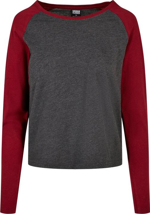 Immagine prodotto Urban Classics Donna Raglan a maniche lunghe a contrasto (L)