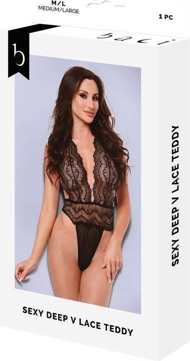 Productafbeelding Baci Sexy Diep V Kanten Teddy (M/L)