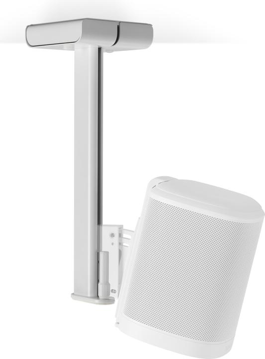 Image du produit Flexson Support de plafond pour Sonos One & PLAY:1 (1 pièce, Installation murale, Pivotant, Inclinable)