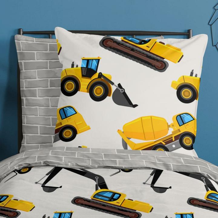 Actual product image Traumschlaf Excavator (Duvet cover, 135x200 cm + 80x80 cm)