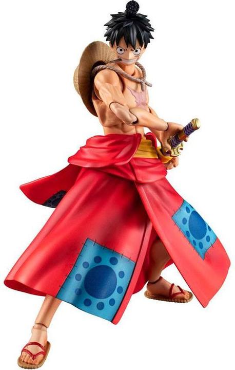 Actual product image Megahouse AF One Piece Luffy Taro VAH 17cm