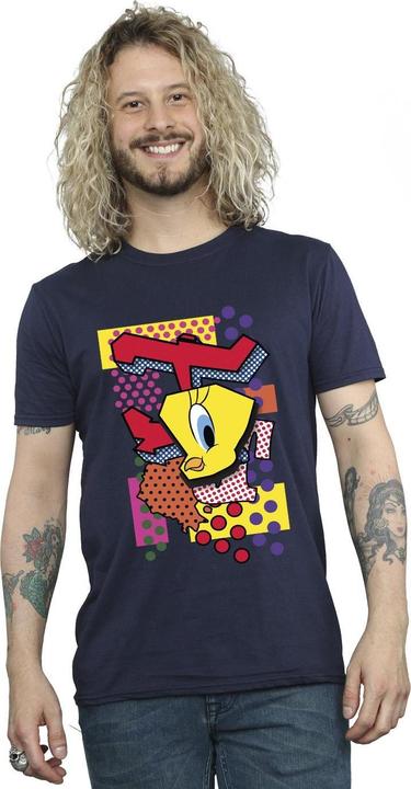 Immagine prodotto Looney Tunes Tweety Pop Art Maglietta Uomo (XXL)