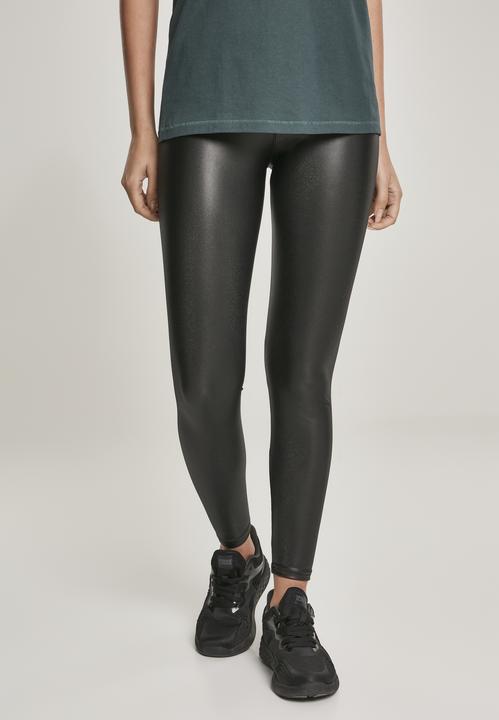 Immagine prodotto Urban Classics Leggings a vita alta in pelle sintetica da donna (XL)