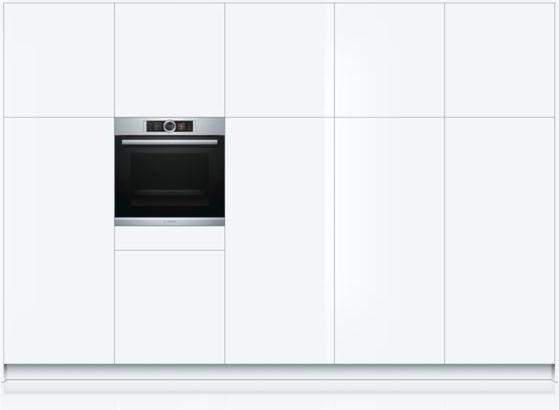 Produktbild Bosch Hausgeräte Serie 8 HRG656XS2 Backofen A Edelstahl