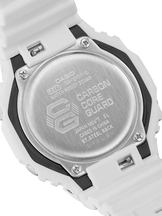 Actual product image G-Shock GA-2100-7A7ER (Power reserve display, 45 mm)