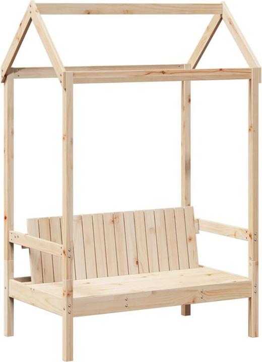 Produktbild VidaXL Tagesbett und Bank mit Dach (90 x 200 cm)