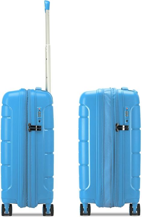 Actual product image Modo by Roncato Starlight 3.0 4 Rollen Kofferset 2-teilig mit Dehnfalte (112 l, L (90 - 115l))