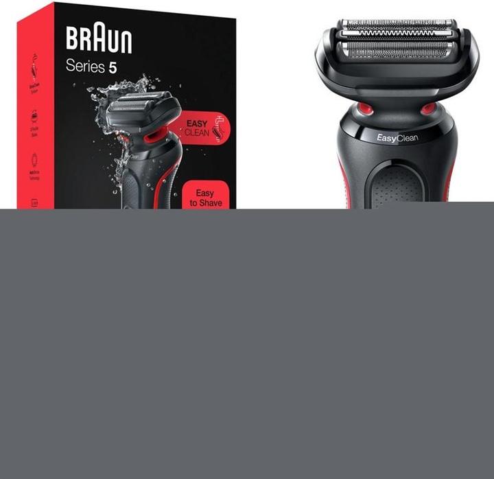 Image du produit Oral-B Braun Series 6 61-R1200s Tondeuse à lame rétractable Noir, rouge