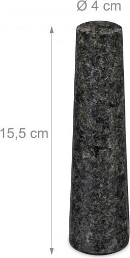 Actual product image Relaxdays Mortar
