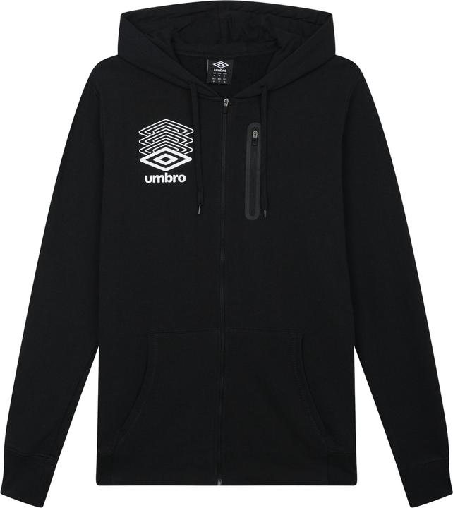 Umbro Terrace Hoodie mit durchgehendem Reissverschluss