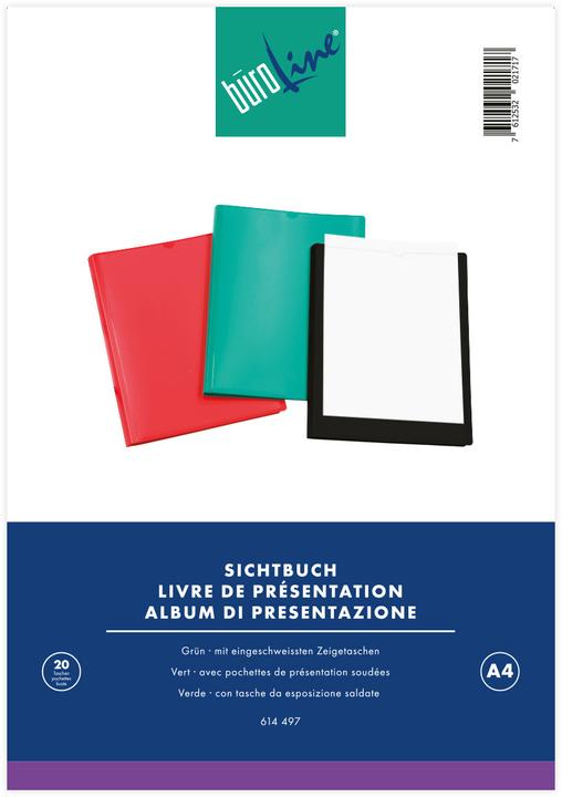 Produktbild BüroLine Sichtbücher (A4, 1 x)