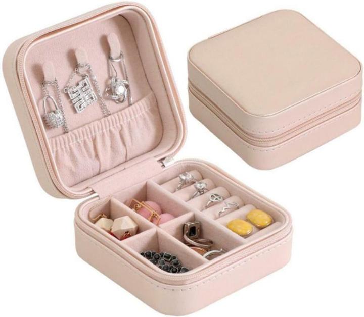 JTI Reisebox 10x10 cm - Rosa