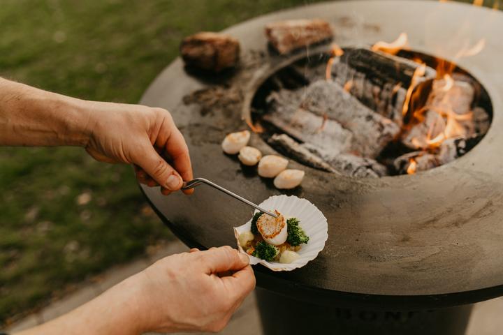 Produktbild Bonfeu BonBiza (geschlossen) Schwarz Grill-Feuerschale (80 cm)