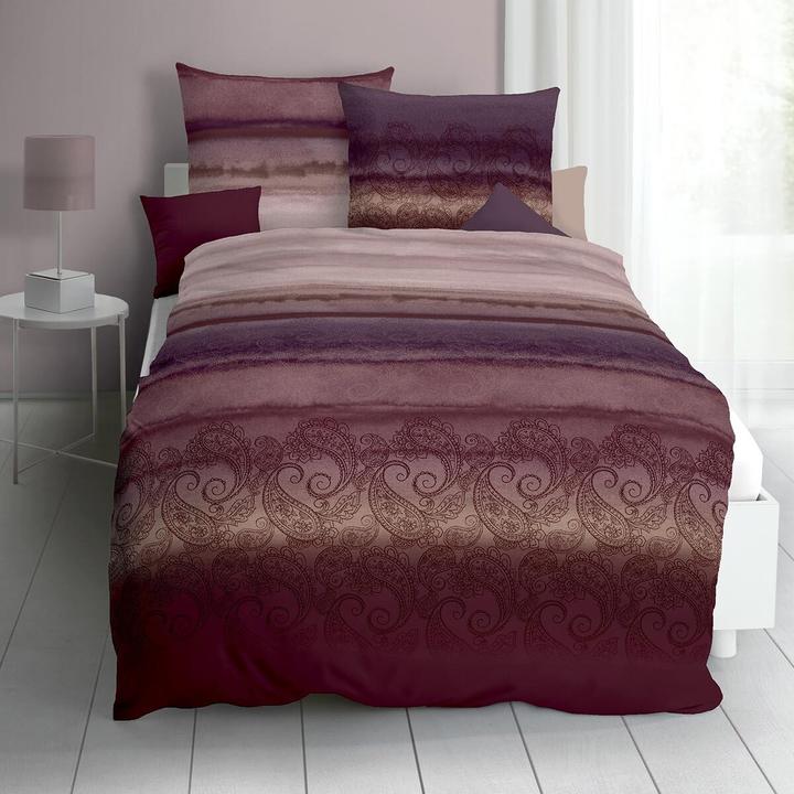 Actual product image Kaeppel Single Jersey Bettwäsche Mara rosenholz (Bedding set, 135x200 cm + 80x80 cm)