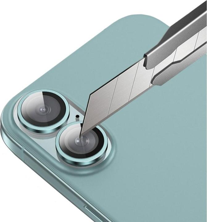 Actual product image Screenguard Camera Lens Protector protective glass Apple iPhone 16 (1 Piece, Apple iPhone 16)