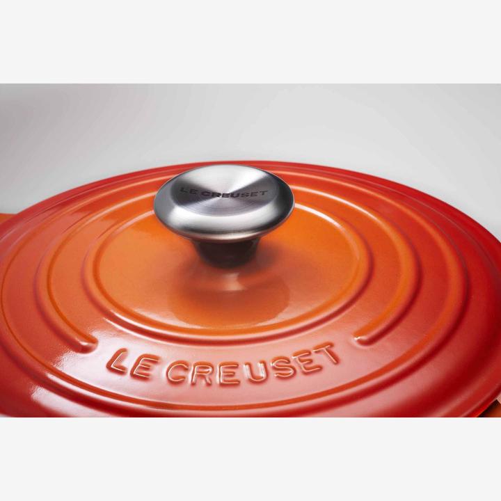 Produktbild Le Creuset Bräter Rd Sig 26 Cm Deep Teal Gusseisen (26 cm, Bräter + Schmortopf, Gusseisen)