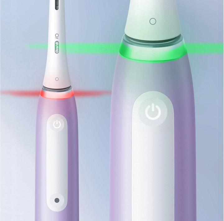 Actual product image Oral-B iO 4N - Lavender - Elektrische Tandenborstel - Ontworpen Door Braun (Oscillating toothbrush)