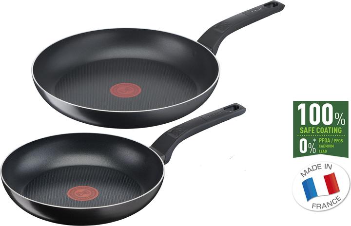 Actual product image Tefal Easy Cook & Clean (24.28 cm, Frying pan, Aluminium)