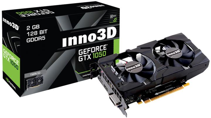 Actual product image Inno3D N1050-1DDV-E5CM (2 GB)
