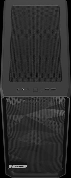 Produktbild Fractal Meshify 2 Compact Black Solid (ATX, mATX, Mini-ITX)