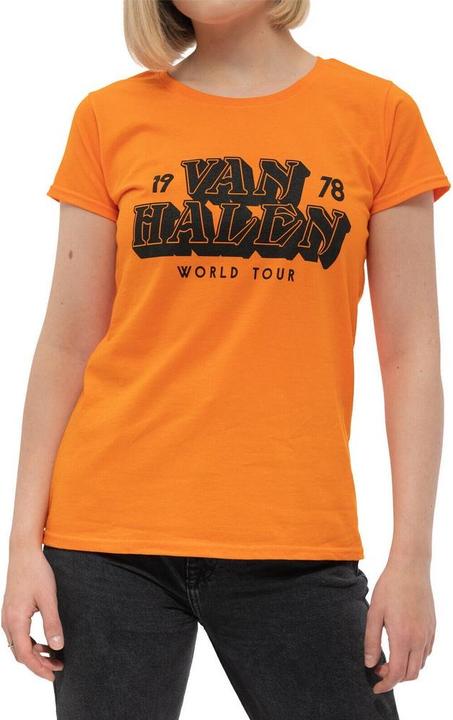 Music Brand Womens/Ladies World Tour '78 T-Shirt