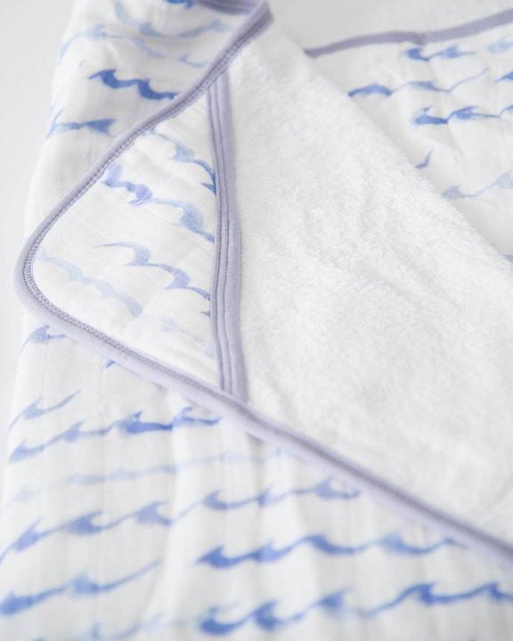 Actual product image little unicorn Big Kid Hooded Towel