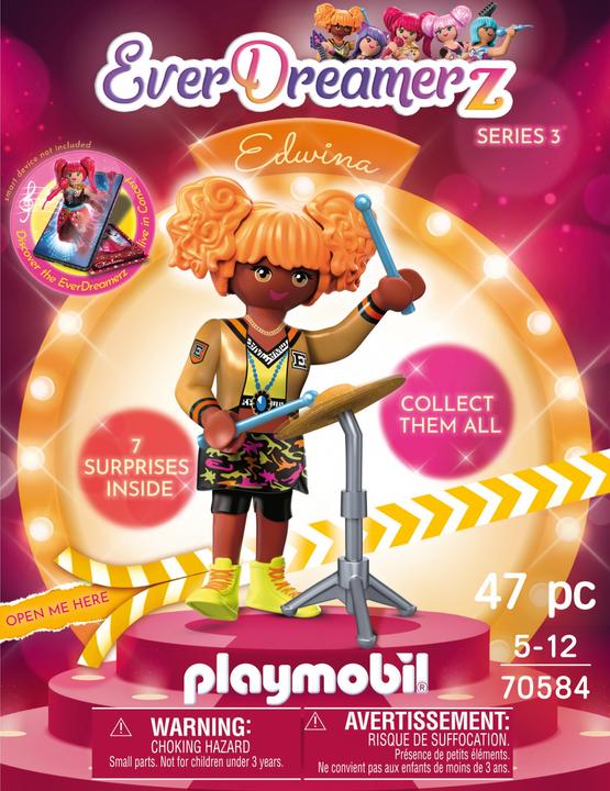 Actual product image Playmobil Edwina Music World (70584, Playmobil EverDreamerz)