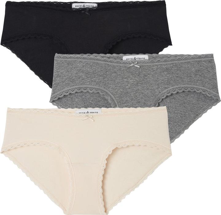 Immagine prodotto Envie de Fraise Bio-Kollektion: 3er-Pack Umstands-Shortys (42, confezione da 3)