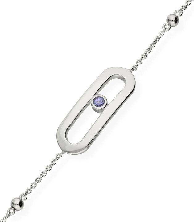 Produktbild Carat Birthstone (25 cm, Silber 925)